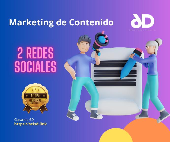 Marketing de Contenido 2 Redes Sociales